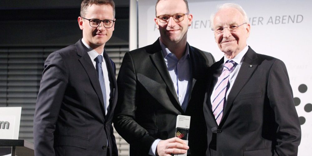 Carsten Linnemann, Jens Spahn und Edmund Stoiber