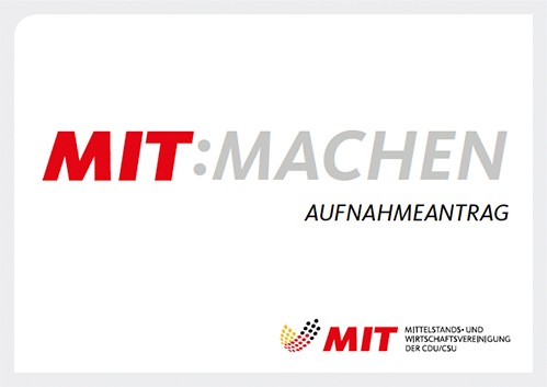 MIT machen – Aufnahmeantrag